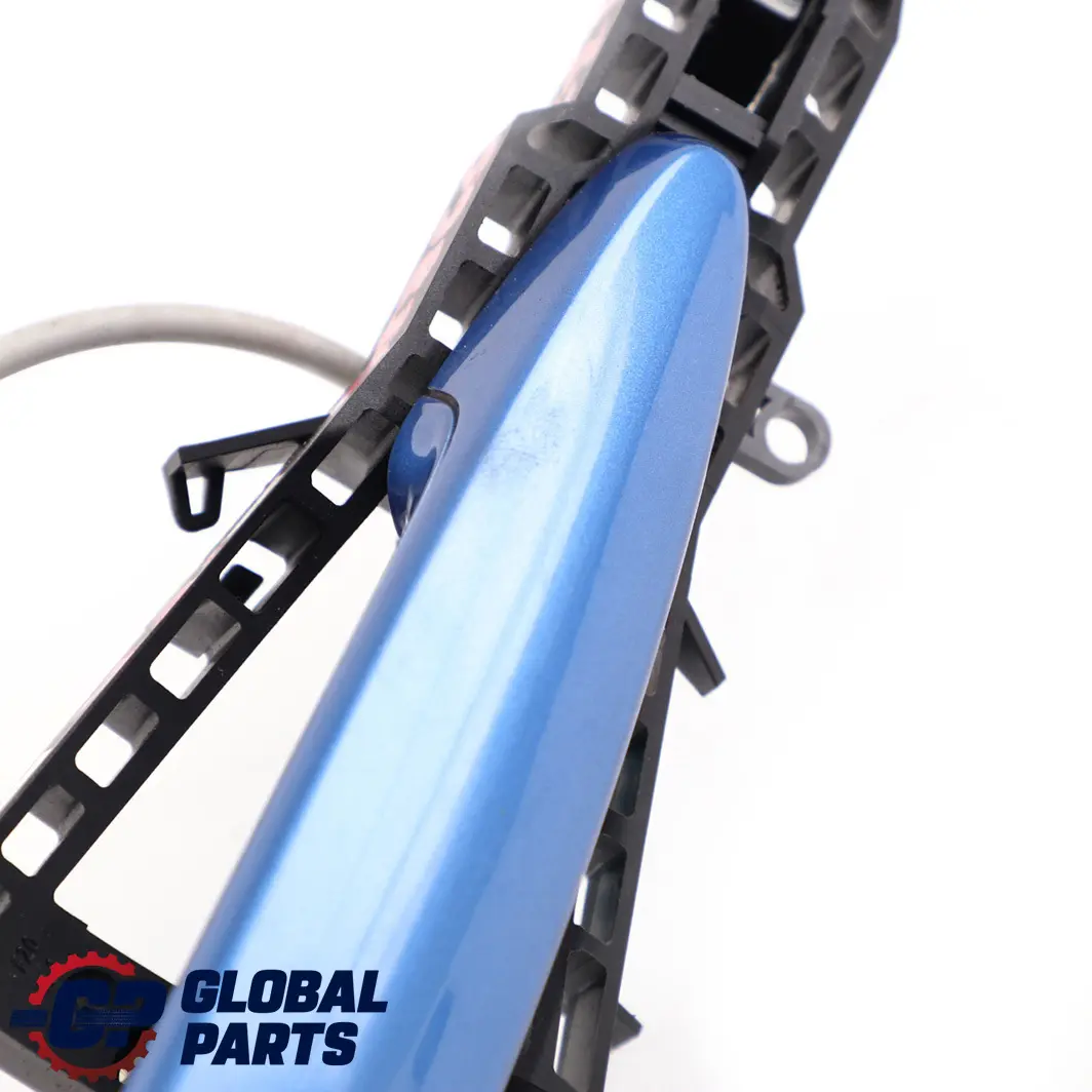 Front Right Outside Door Grab Handle O/S Estorilblau Blue to BMW 3 Series F30 F31 with Part number 7259830 BMW 3 Series F30 F31 Front Right Outside Door Grab Handle O/S Estorilblau Blue - SKU rhd-7259830-EB - Part number 7259830