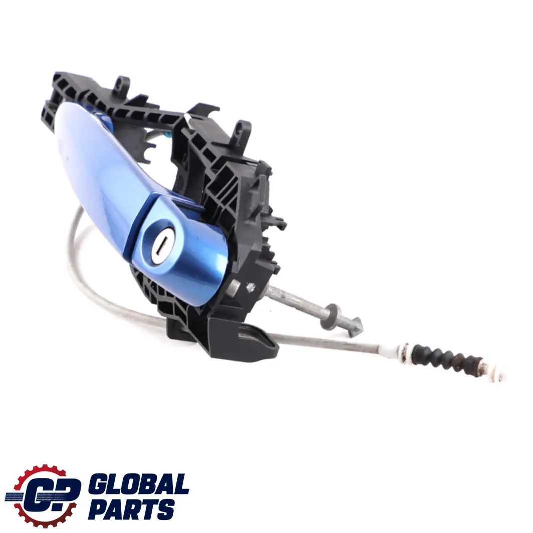 Front Right Outside Door Grab Handle O/S Estorilblau Blue to BMW 3 Series F30 F31 with Part number 7259830 BMW 3 Series F30 F31 Front Right Outside Door Grab Handle O/S Estorilblau Blue - SKU rhd-7259830-EB - Part number 7259830