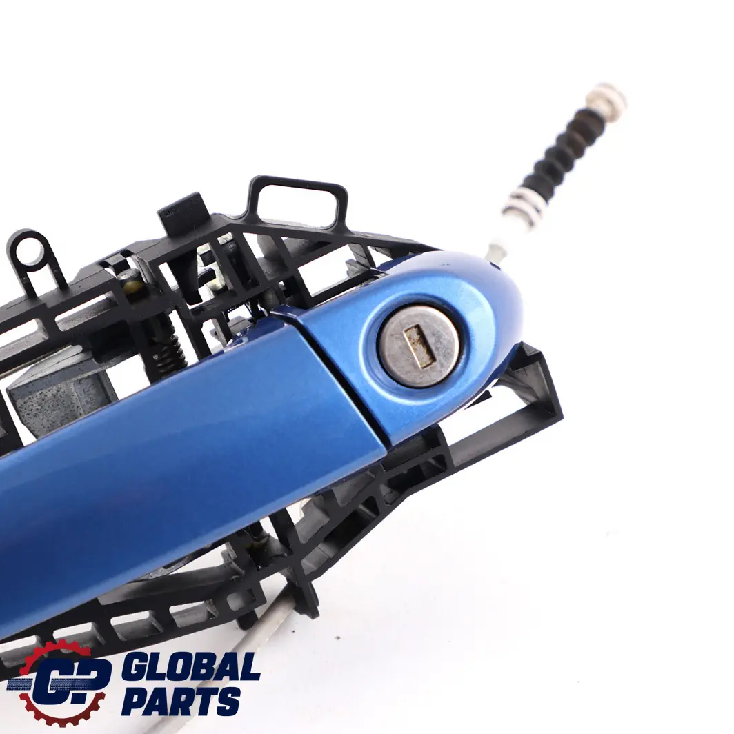 Front Right Outside Door Grab Handle O/S Estorilblau Blue to BMW 3 Series F30 F31 with Part number 7259830 BMW 3 Series F30 F31 Front Right Outside Door Grab Handle O/S Estorilblau Blue - SKU rhd-7259830-EB - Part number 7259830