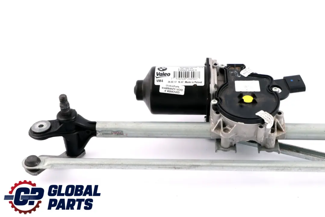 BMW 3 4 Series F30 F80 M3 F83 M4 Wiper System Windscreen Complete Motor System - SKU rhd-7260489 - Part number 7260489