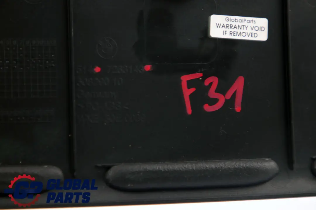 Verkleidung Oben Aussen für BMW 3 er F31 mit Teilenummer 7263143 BMW 3 er F31 Verkleidung Oben Aussen - SKU RHD-7263143 - Teilenummer 7263143