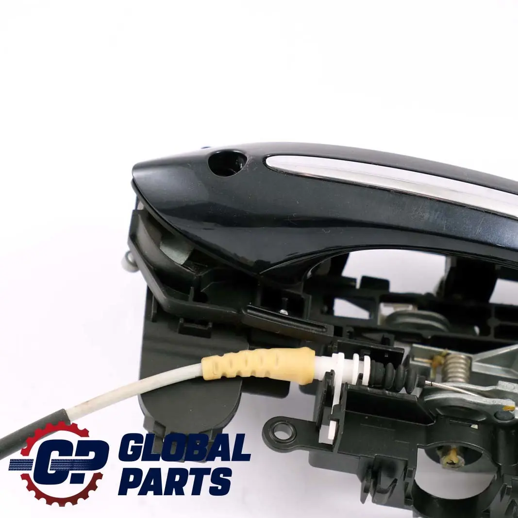 BMW 5 Series F10 F11 Outside Door Handle Front Right O/S Carbonschwarz Black - SKU rhd-7265084-CAR - Part number 7265084