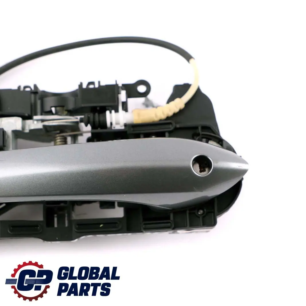 BMW 5 Series F10 F11 Outside Door Handle Front Right O/S Spacegrau Space Grey - SKU rhd-7265084-SCG - Part number 7265084