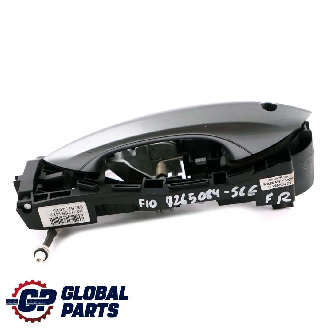 BMW 5 Series F10 F11 Outside Door Handle Front Right O/S Spacegrau Space Grey - SKU rhd-7265084-SCG - Part number 7265084