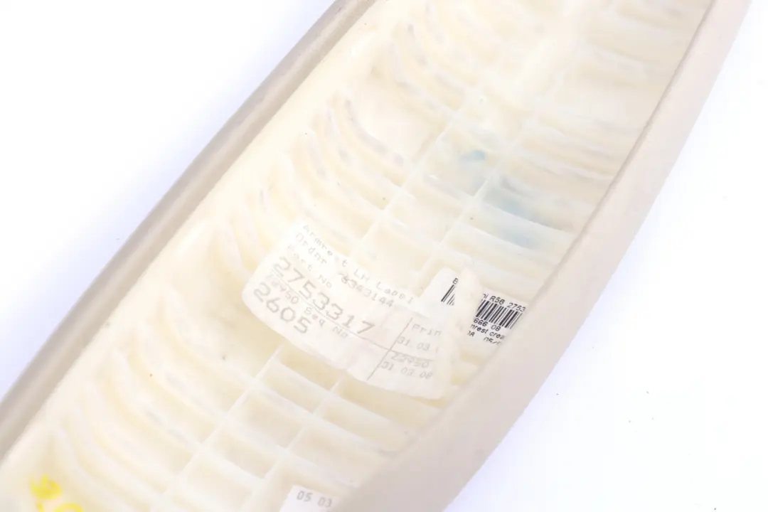 Dashboard Dash Lower Trim Set Kit Cream White to Mini Cooper One R56 with Part number 7267287 Mini Cooper One R56 Dashboard Dash Lower Trim Set Kit Cream White - SKU rhd-7267287 - Part number 7267287