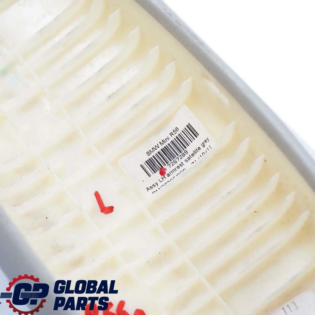 Dashboard Dash Armrest Lower Trim Cover Set Satellite Grey to MINI Clubman R55 LCI with Part number 7267300 MINI Clubman R55 LCI Dashboard Dash Armrest Lower Trim Cover Set Satellite Grey - SKU rhd-7267300 - Part number 7267300