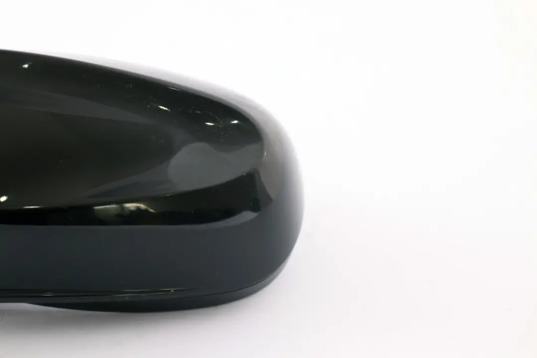 BMW 1 Series 1 E87 LCI Left Outside Wing Mirror N/S Black Sapphire Metallic 475 - SKU rhd-7268125-BS1 - Part number 7268125