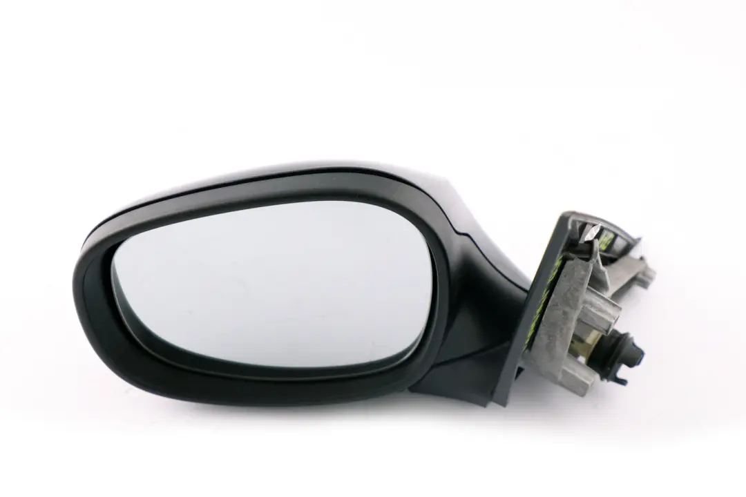 BMW 1 Series 1 E87 LCI Left Outside Wing Mirror N/S Black Sapphire Metallic 475 - SKU rhd-7268125-BS1 - Part number 7268125