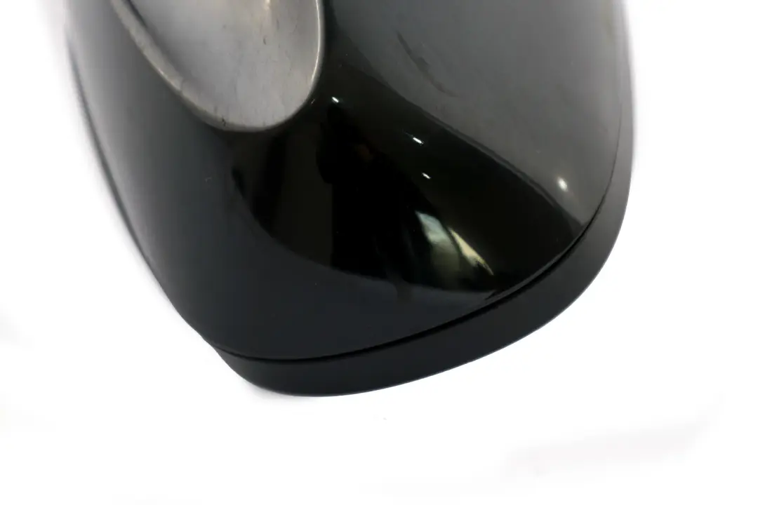 BMW 1 Series 1 E87 LCI Left Outside Wing Mirror N/S Black Sapphire Metallic 475 - SKU rhd-7268125-BS1 - Part number 7268125