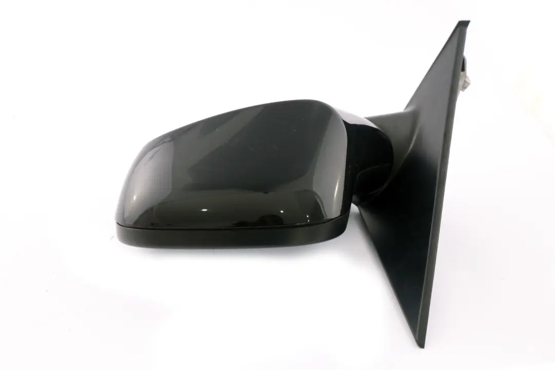 BMW 1 Series 1 E87 LCI Left Outside Wing Mirror N/S Black Sapphire Metallic 475 - SKU rhd-7268125-BS1 - Part number 7268125