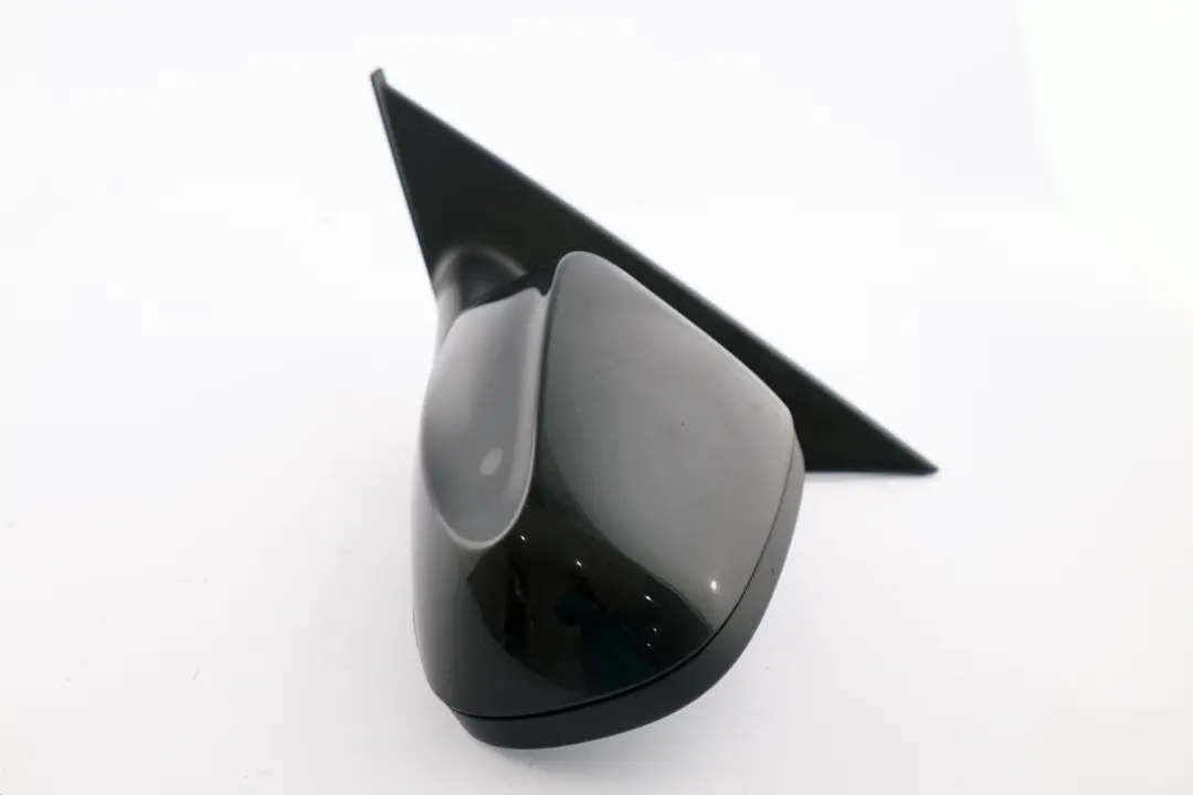 BMW 1 Series 2 E87 LCI Heated Left Wing Mirror N/S Black Sapphire Metallic 475 - SKU rhd-7268125-BS2 - Part number 7268125