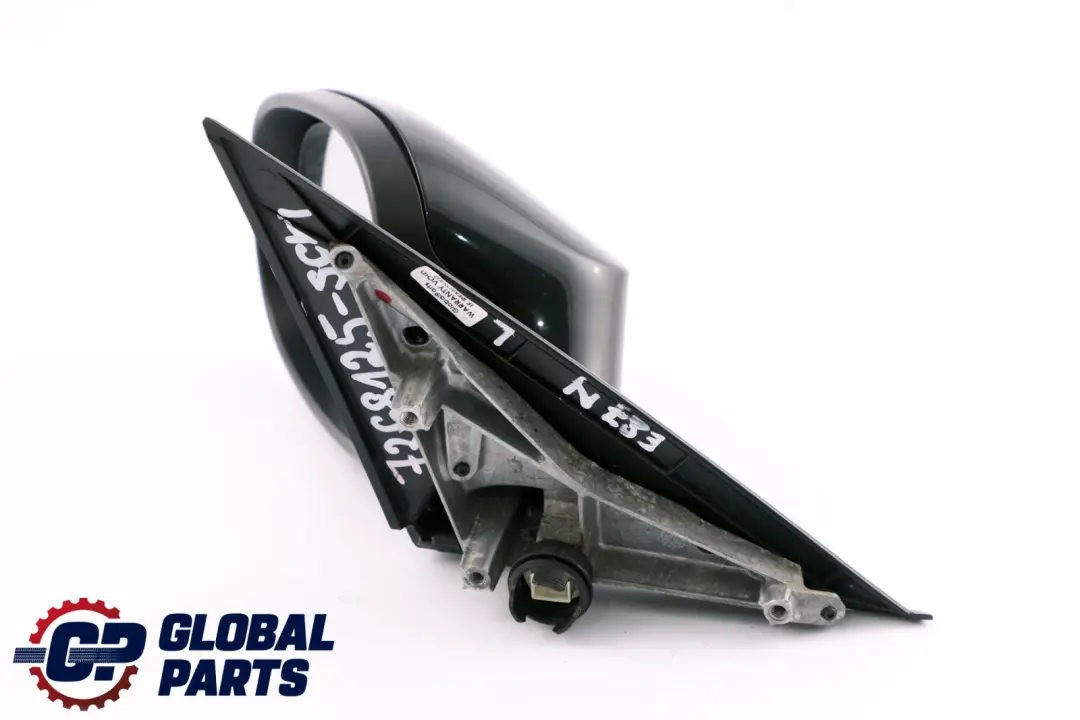 Heated Outside Left Wing Mirror N/S Schwarz 2 Black 668 to BMW 1 Series E87 LCI with Part number 7268125 BMW 1 Series E87 LCI Heated Outside Left Wing Mirror N/S Schwarz 2 Black 668 - SKU rhd-7268125-SCH - Part number 7268125