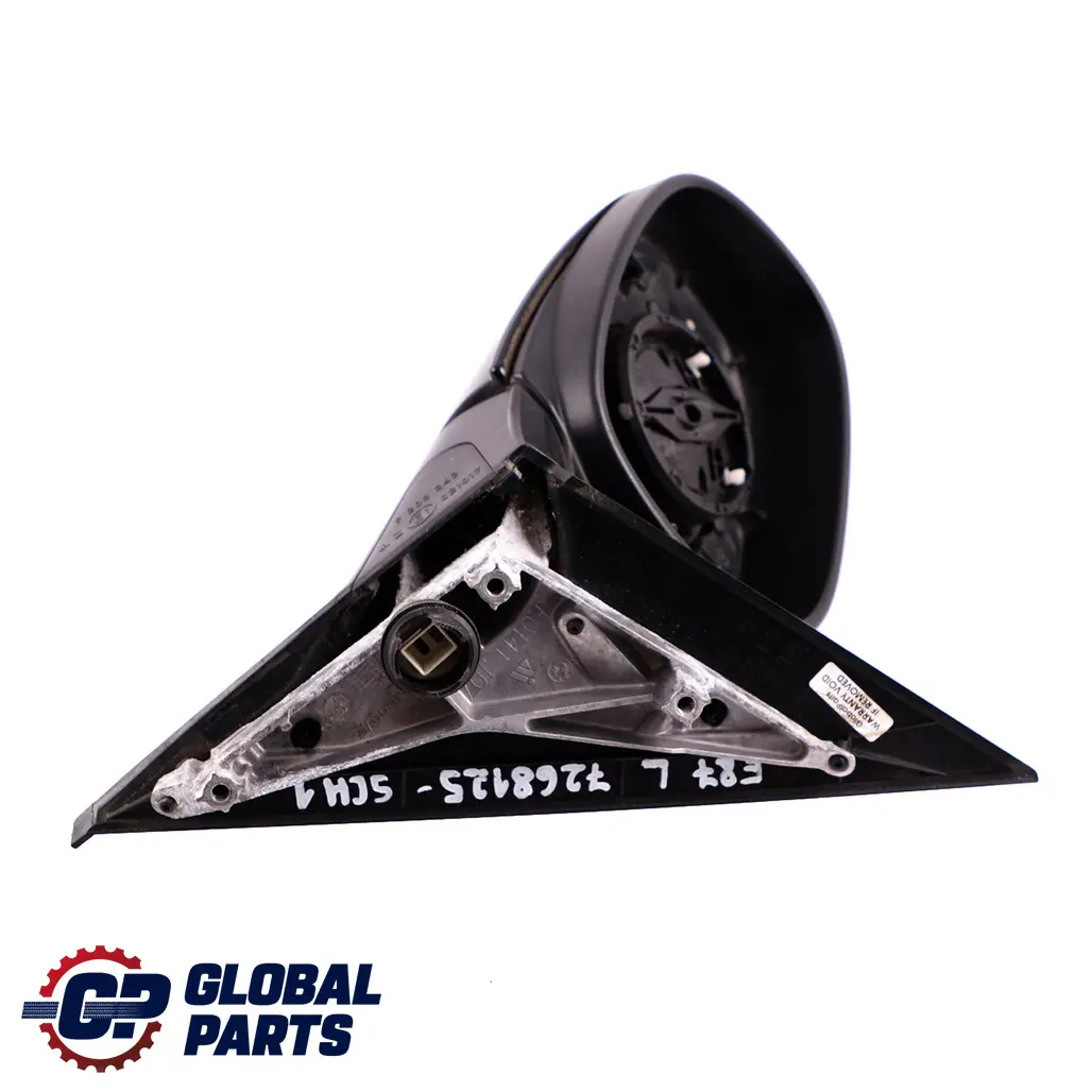 Heated Outside Left Wing Mirror N/S Schwarz 2 Black 668 to BMW 1 Series E87 LCI 2 with Part number 7268125 BMW 1 Series E87 LCI 2 Heated Outside Left Wing Mirror N/S Schwarz 2 Black 668 - SKU rhd-7268125-SCH2 - Part number 7268125