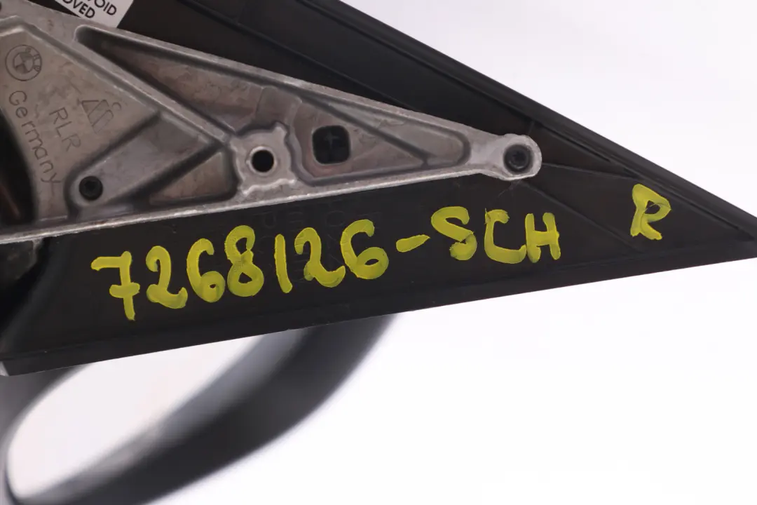 Right Driver Wing Mirror O/S Schwarz 2 Black 668 to BMW 1 Series E87 LCI with Part number 7268126 BMW 1 Series E87 LCI Right Driver Wing Mirror O/S Schwarz 2 Black 668 - SKU rhd-7268126-SCH - Part number 7268126