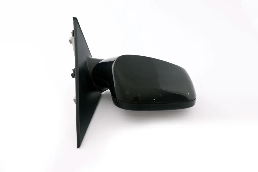 BMW 1 Series E87 LCI Right Driver Wing Mirror O/S Schwarz 2 Black 668 - SKU rhd-7268126-SCH - Part number 7268126