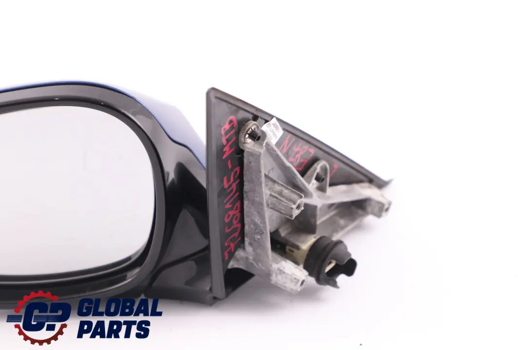 BMW 1 Series E87N LCI M Sport High Gloss Left N/S Wing Mirror Montegoblau Blue - SKU rhd-7268145-MTB - Part number 7268145
