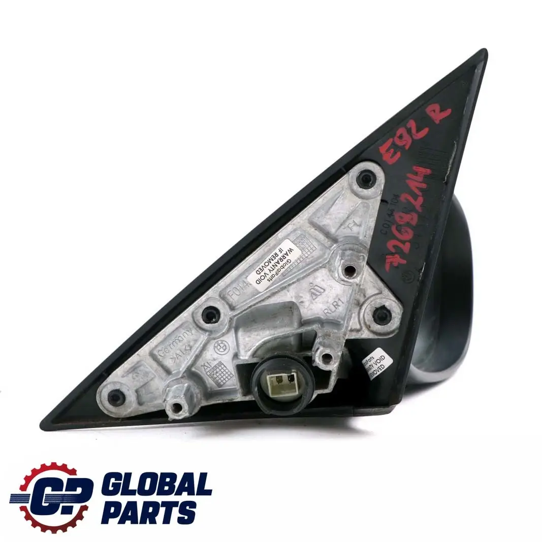 BMW 3 Series E92 E93 LCI Outside Heated Right Base Wing Mirror O/S Door - SKU rhd-7268198 - Part number 7268198
