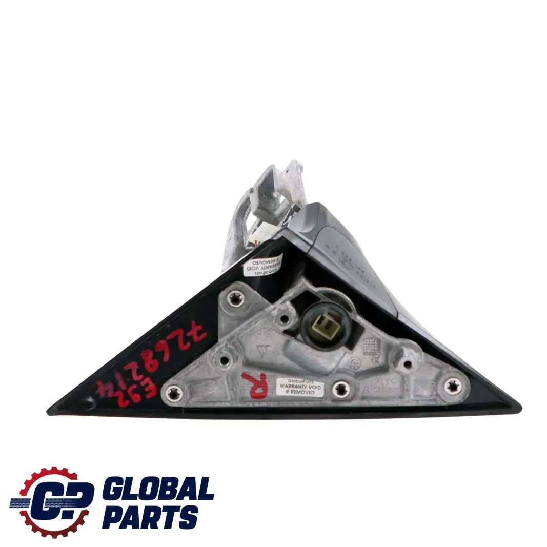 High Gloss Heated Right Base Wing Mirror O/S Door to BMW 3 Series E92 E93 LCI with Part number 7268214 BMW 3 Series E92 E93 LCI High Gloss Heated Right Base Wing Mirror O/S Door - SKU rhd-7268214 - Part number 7268214