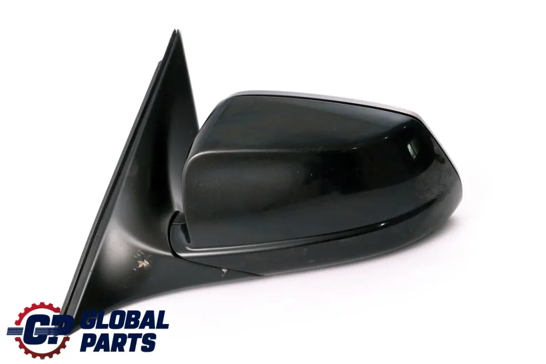 BMW 5 Series F10 F11 Heated Left Wing Mirror N/S Black Sapphire Metallic 475 - SKU rhd-7268237-BS - Part number 7268237