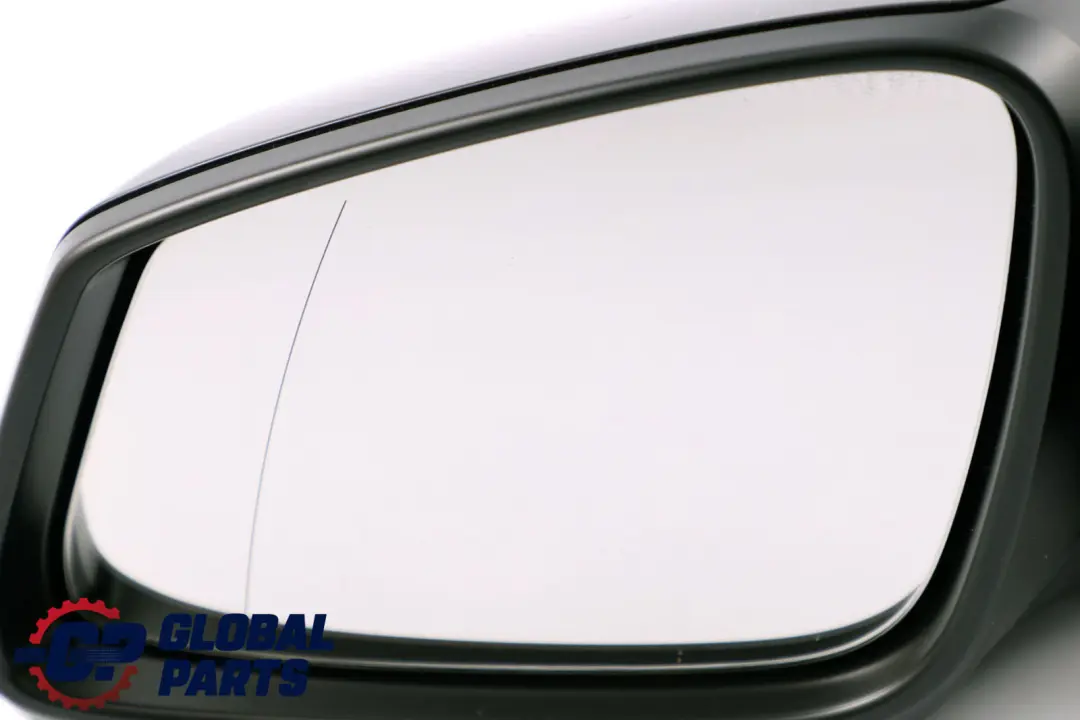 BMW 5 Series F10 F11 Heated Left Wing Mirror N/S Black Sapphire Metallic 475 - SKU rhd-7268237-BS - Part number 7268237