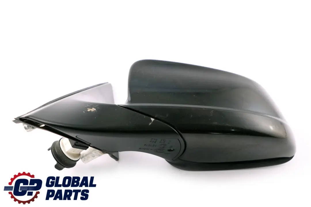 BMW 5 Series F10 F11 Heated Left Wing Mirror N/S Black Sapphire Metallic 475 - SKU rhd-7268237-BS - Part number 7268237