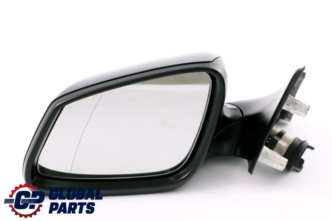 BMW 5 Series F10 F11 Heated Left Wing Mirror N/S Black Sapphire Metallic 475 - SKU rhd-7268237-BS - Part number 7268237