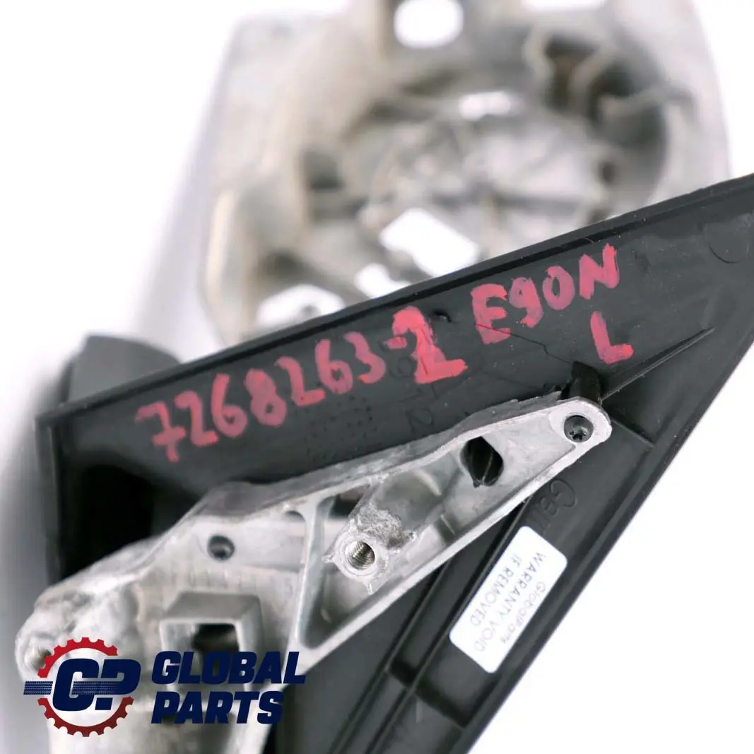 BMW 3 Series E90 E91 LCI Left Base Wing Mirror N/S Outside Black - SKU rhd-7268263-2 - Part number 7268263
