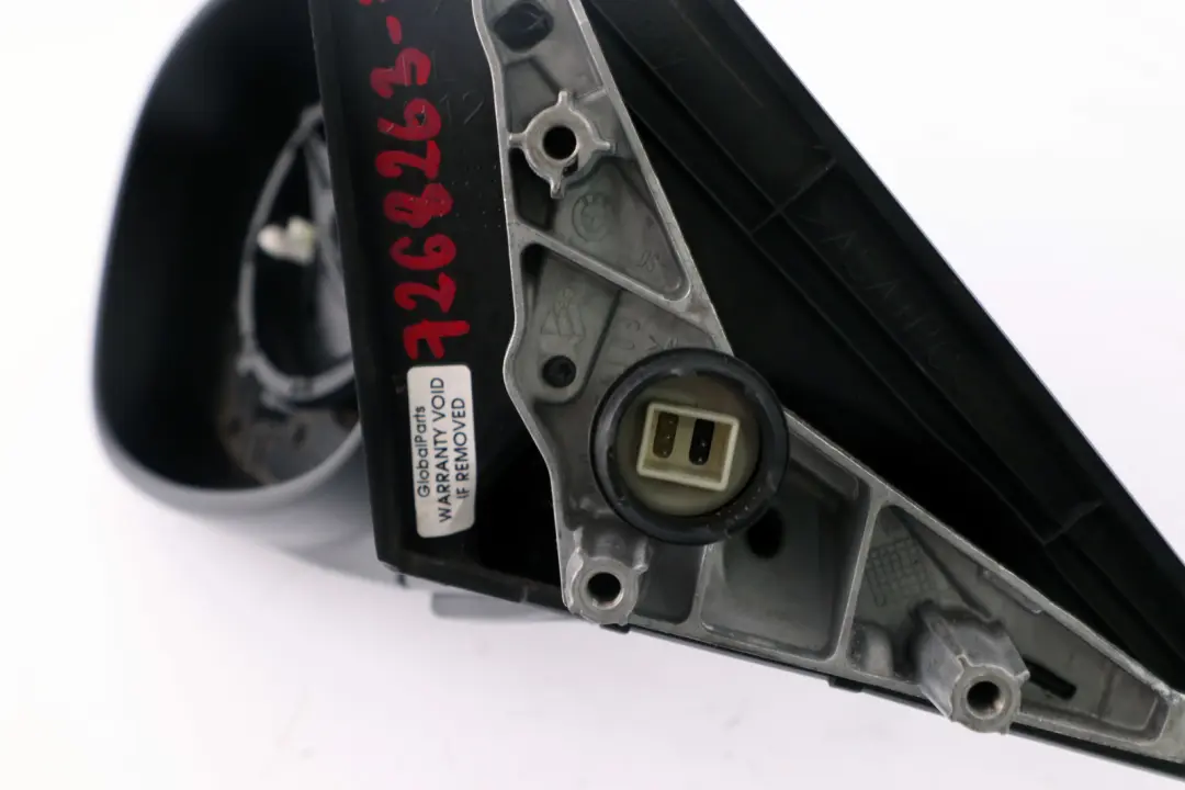 Heated Left N/S Base Wing Mirror Outside 5 Pins to BMW E90 E91 LCI with Part number 7268263 BMW E90 E91 LCI Heated Left N/S Base Wing Mirror Outside 5 Pins - SKU rhd-7268263-5PIN - Part number 7268263