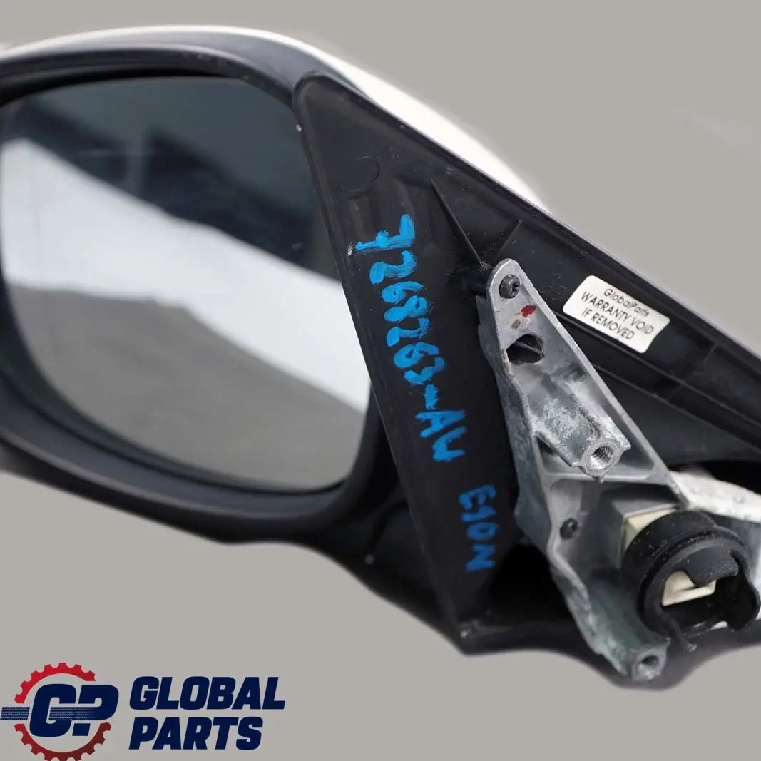 Heated Left Wing Mirror N/S Alpinweiss III Alpine White 300 to BMW 3 E90 E91 LCI with Part number 7268263 BMW 3 E90 E91 LCI Heated Left Wing Mirror N/S Alpinweiss III Alpine White 300 - SKU rhd-7268263-AW - Part number 7268263