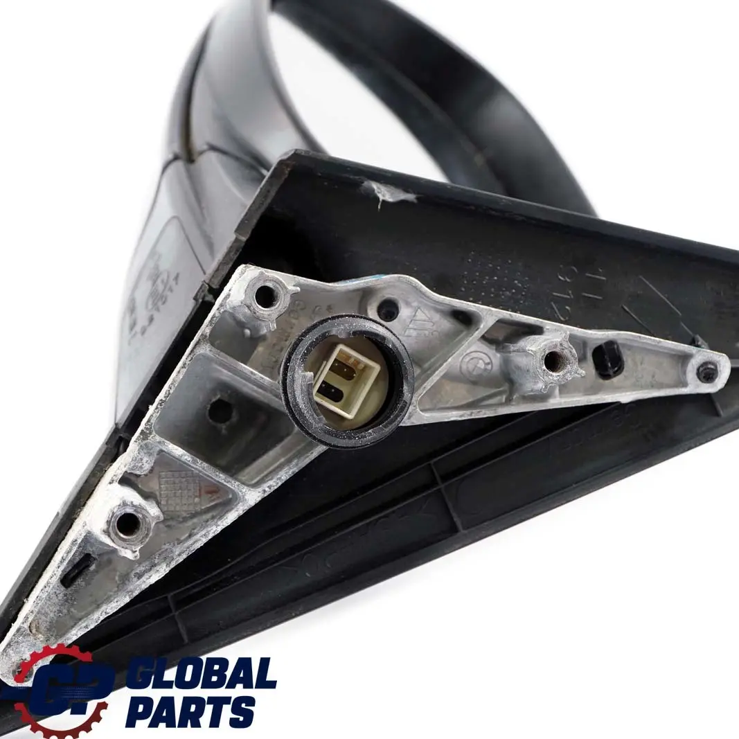 BMW 3 Series 2 E90 E91 LCI Heated Left Wing Mirror N/S Black Sapphire Metallic - SKU rhd-7268263-BS2 - Part number 7268263