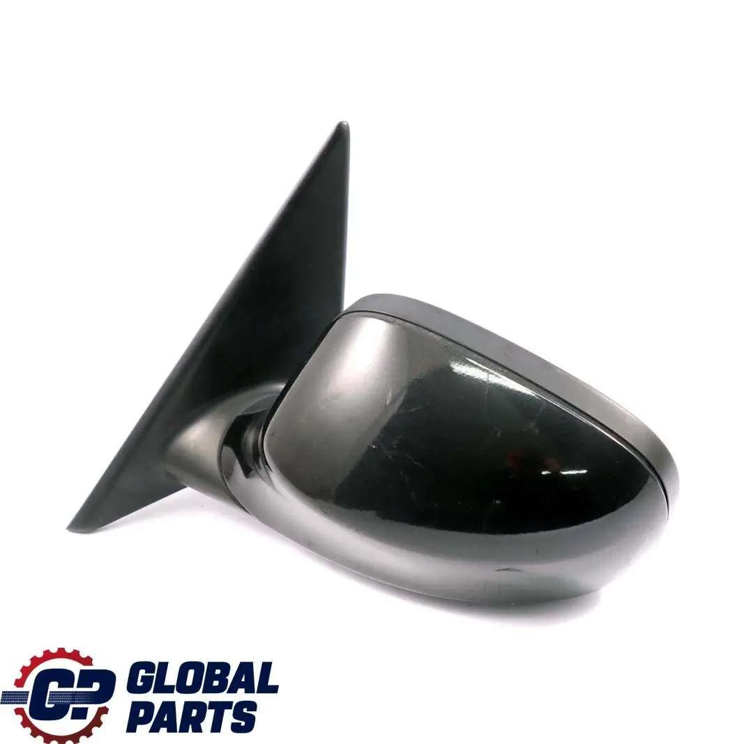 Heated Left Wing Mirror N/S Black Sapphire Metallic to BMW 3 Series 4 E90 E91 LCI with Part number 7268263 BMW 3 Series 4 E90 E91 LCI Heated Left Wing Mirror N/S Black Sapphire Metallic - SKU rhd-7268263-BS4 - Part number 7268263