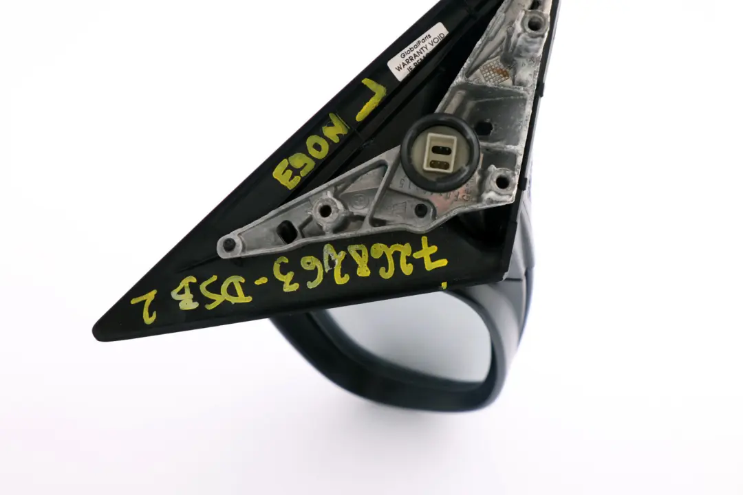 Heated Left Wing Mirror N/S Tiefseeblau Deep Sea Blue to BMW 3 Series 2 E90 E91 LCI with Part number 7268263 BMW 3 Series 2 E90 E91 LCI Heated Left Wing Mirror N/S Tiefseeblau Deep Sea Blue - SKU rhd-7268263-DSB2 - Part number 7268263