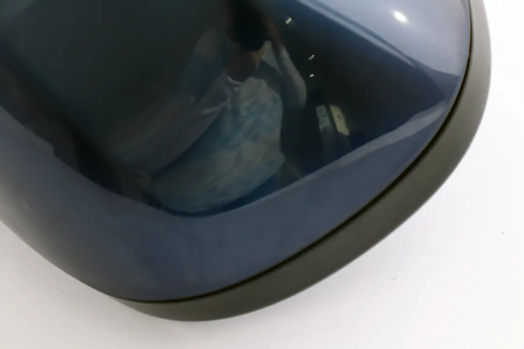 Heated Left Wing Mirror N/S Tiefseeblau Deep Sea Blue to BMW 3 Series 2 E90 E91 LCI with Part number 7268263 BMW 3 Series 2 E90 E91 LCI Heated Left Wing Mirror N/S Tiefseeblau Deep Sea Blue - SKU rhd-7268263-DSB2 - Part number 7268263