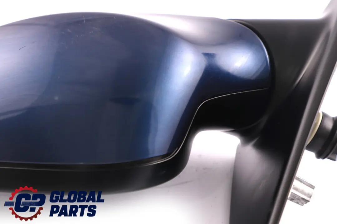 Heated Left Wing Mirror N/S Tiefseeblau Deep Sea Blue to BMW 3 Series 3 E90 E91 LCI with Part number 7268263 BMW 3 Series 3 E90 E91 LCI Heated Left Wing Mirror N/S Tiefseeblau Deep Sea Blue - SKU rhd-7268263-DSB3 - Part number 7268263