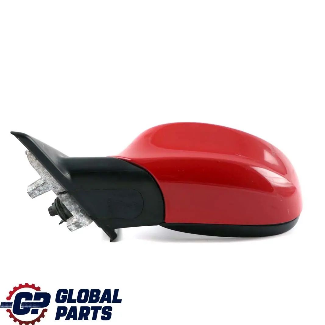 BMW 3 Series E90 E91 LCI Heated Left Wing Mirror N/S Karmesinrot Crimson Red - SKU rhd-7268263-KAR - Part number 7268263