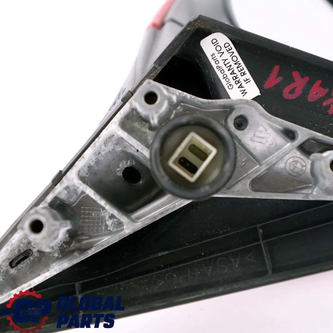 Heated Left Wing Mirror N/S Karmesinrot Crimson Red to BMW 3 Series E90 E91 LCI with Part number 7268263 BMW 3 Series E90 E91 LCI Heated Left Wing Mirror N/S Karmesinrot Crimson Red - SKU rhd-7268263-KAR - Part number 7268263