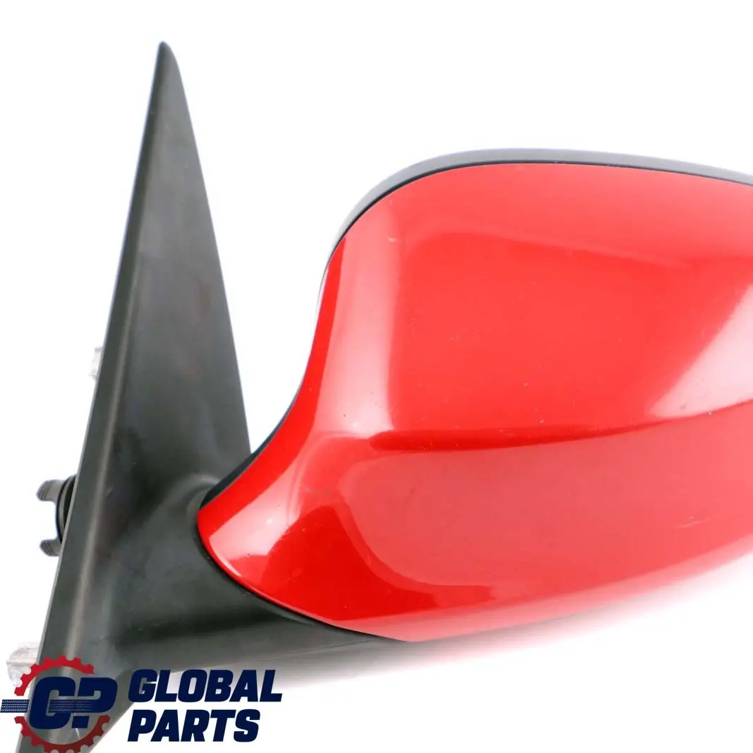 BMW 3 Series E90 E91 LCI Heated Left Wing Mirror N/S Karmesinrot Crimson Red - SKU rhd-7268263-KAR - Part number 7268263