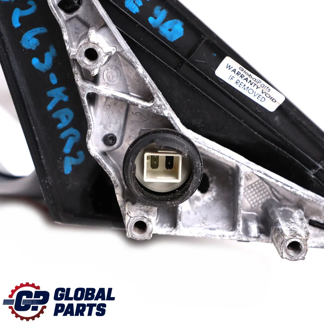 Heated Left N/S Wing Mirror Karmesinrot Crimson Red to BMW 3 Series E90 E91 LCI 2 with Part number 7268263 BMW 3 Series E90 E91 LCI 2 Heated Left N/S Wing Mirror Karmesinrot Crimson Red - SKU rhd-7268263-KAR2 - Part number 7268263