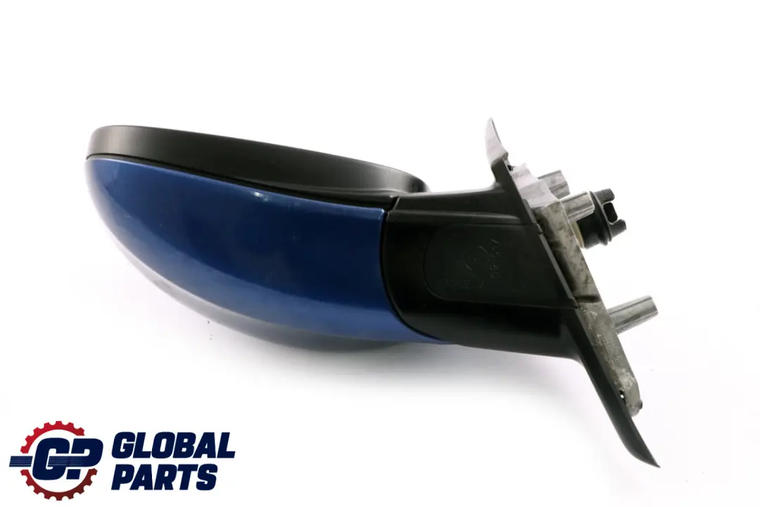 BMW 3 Series 1 E90 E91 LCI Heated Left Wing Mirror N/S Montegoblau Blue A51 - SKU rhd-7268263-MTB1 - Part number 7268263