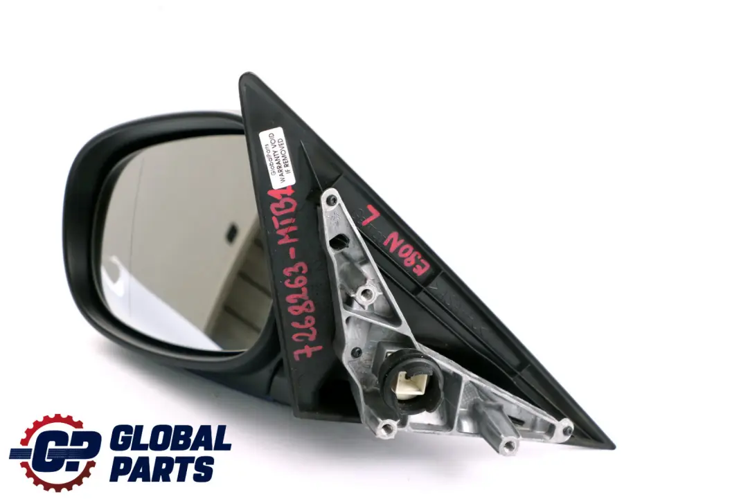 BMW 3 Series 1 E90 E91 LCI Heated Left Wing Mirror N/S Montegoblau Blue A51 - SKU rhd-7268263-MTB1 - Part number 7268263
