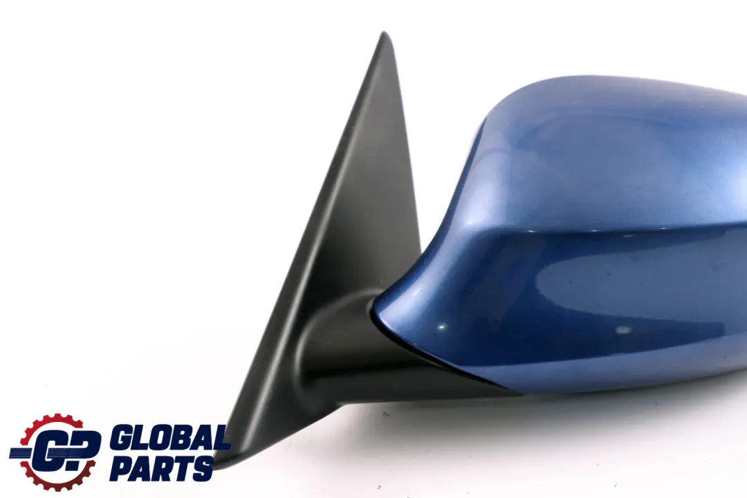 BMW 3 Series 1 E90 E91 LCI Heated Left Wing Mirror N/S Montegoblau Blue A51 - SKU rhd-7268263-MTB1 - Part number 7268263