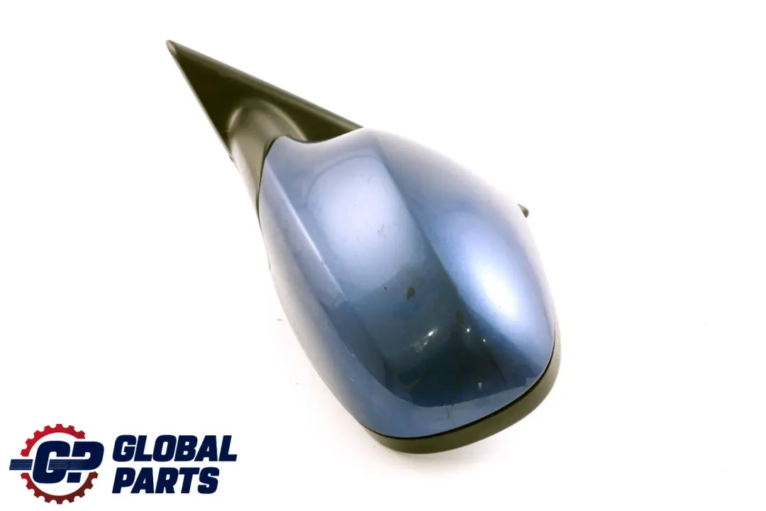 BMW 3 Series 1 E90 E91 LCI Heated Left Wing Mirror N/S Montegoblau Blue A51 - SKU rhd-7268263-MTB1 - Part number 7268263