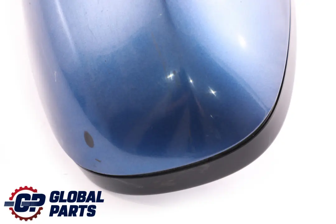 BMW 3 Series 2 E90 E91 LCI Heated Left Wing Mirror N/S Montegoblau Blue A51 - SKU rhd-7268263-MTB2 - Part number 7268263