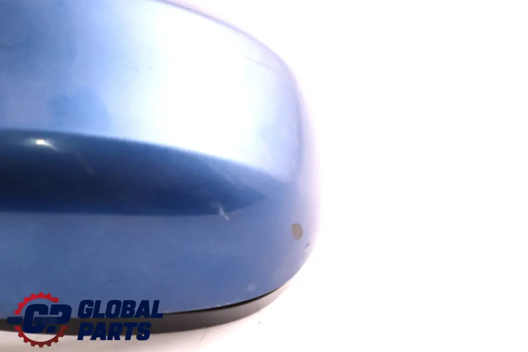 BMW 3 Series 2 E90 E91 LCI Heated Left Wing Mirror N/S Montegoblau Blue A51 - SKU rhd-7268263-MTB2 - Part number 7268263