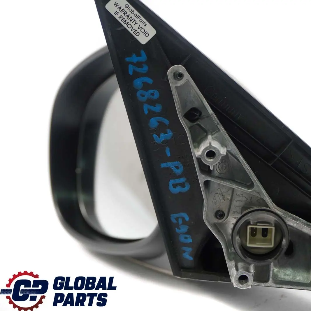 Heated Left N/S Wing Mirror Platinbronze Bronze A53 to BMW 3 Series E90 E91 LCI with Part number 7268263 BMW 3 Series E90 E91 LCI Heated Left N/S Wing Mirror Platinbronze Bronze A53 - SKU rhd-7268263-PB - Part number 7268263