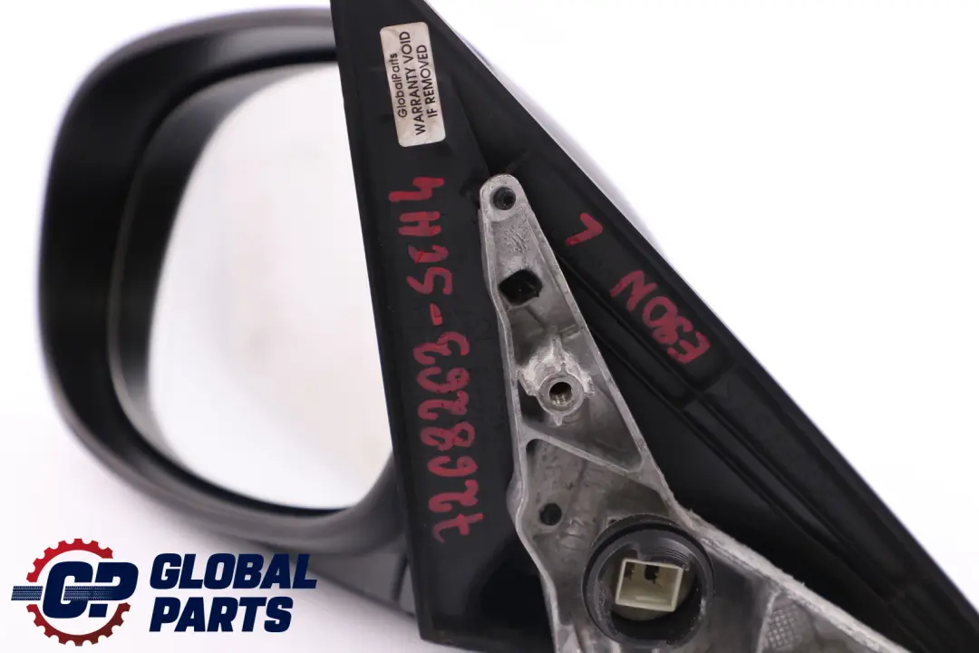 Heated Left Wing Mirror N/S Schwarz 2 Black 668 to BMW 3 Series 4 E90 E91 LCI with Part number 7268263 BMW 3 Series 4 E90 E91 LCI Heated Left Wing Mirror N/S Schwarz 2 Black 668 - SKU rhd-7268263-SCH4 - Part number 7268263