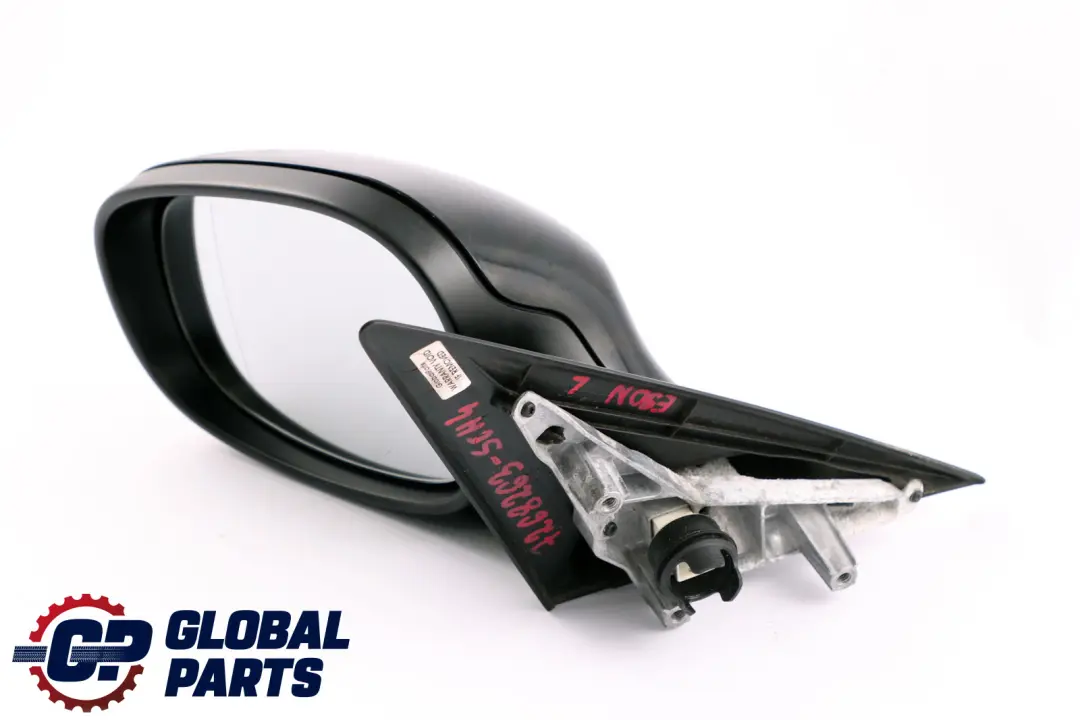 Heated Left Wing Mirror N/S Schwarz 2 Black 668 to BMW 3 Series 4 E90 E91 LCI with Part number 7268263 BMW 3 Series 4 E90 E91 LCI Heated Left Wing Mirror N/S Schwarz 2 Black 668 - SKU rhd-7268263-SCH4 - Part number 7268263