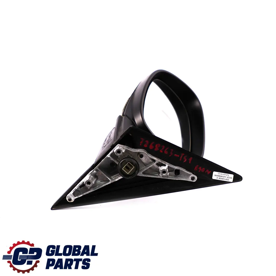 BMW 3 Series E90 E91 LCI Heated Left N/S Wing Mirror Titansilber Silver 354 - SKU rhd-7268263-TS1 - Part number 7268263
