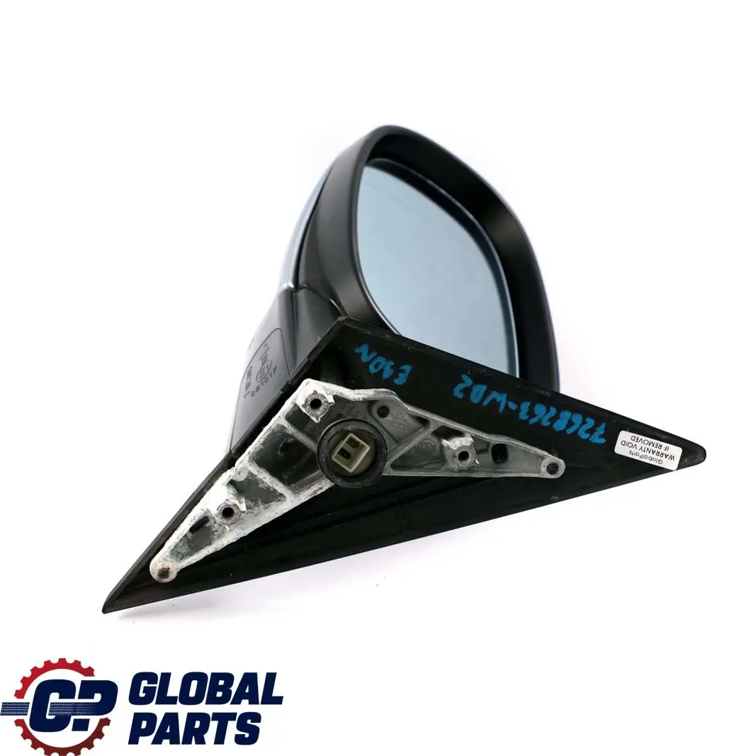 Heated Left Wing Mirror N/S Blue Water Metallic to BMW 3 Series 2 E90 E91 LCI with Part number 7268263 BMW 3 Series 2 E90 E91 LCI Heated Left Wing Mirror N/S Blue Water Metallic - SKU rhd-7268263-WB2 - Part number 7268263