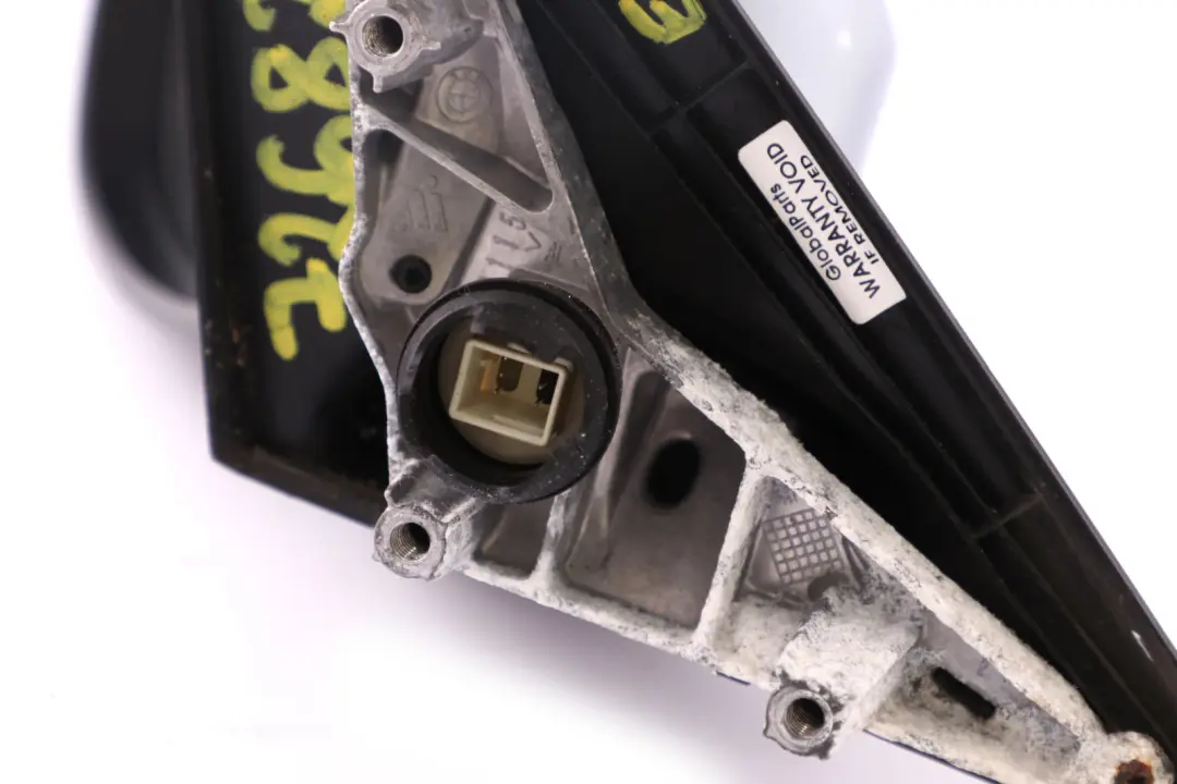 Heated Left Wing Mirror N/S Blue Water Metallic 896 to BMW 3 Series 3 E90 E91 LCI with Part number 7268263 BMW 3 Series 3 E90 E91 LCI Heated Left Wing Mirror N/S Blue Water Metallic 896 - SKU rhd-7268263-WB3 - Part number 7268263